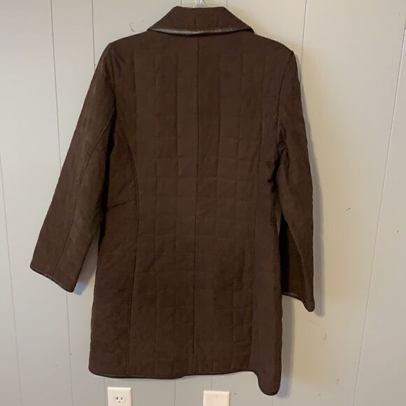 Dana Buchman Chocolate Jacket Size Medium - Picture 2 of 3